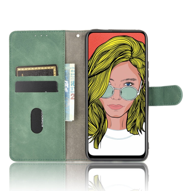 For Huawei P smart Z / Y9 Prime (2019) Solid Color Skin Feel Magnetic Buckle Horizontal Flip Calf Texture PU Leather Case with Holder & Card Slots & Wallet(Green) - free shipping - PMC TechLife - Order now!
