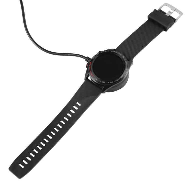 For Huawei Honor Watch GS Pro Smart Watch Portable One-piece Charger USB Charging Cable, Length:1m(Black) - Charger by PMC TechLife | Online Shopping South Africa | PMC TechLife | Buy Now Pay Later Mobicred