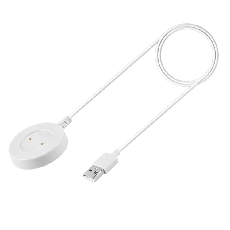 For Huawei Honor Watch GS Pro Smart Watch Portable One-piece Charger USB Charging Cable, Length:1m(White) - Charger by PMC TechLife | Online Shopping South Africa | PMC TechLife | Buy Now Pay Later Mobicred
