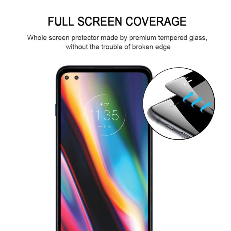 For Motorola Moto G 5G Plus Full Glue Full Screen Tempered Glass Film - Motorola Tempered Glass by PMC TechLife | Online Shopping South Africa | PMC TechLife