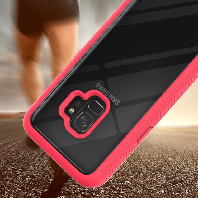 For Samsung Galaxy S9 Starry Sky Solid Color Series Shockproof PC + TPU Protective Case(White) - Galaxy Phone Cases by PMC TechLife | Online Shopping South Africa | PMC TechLife | Buy Now Pay Later Mobicred