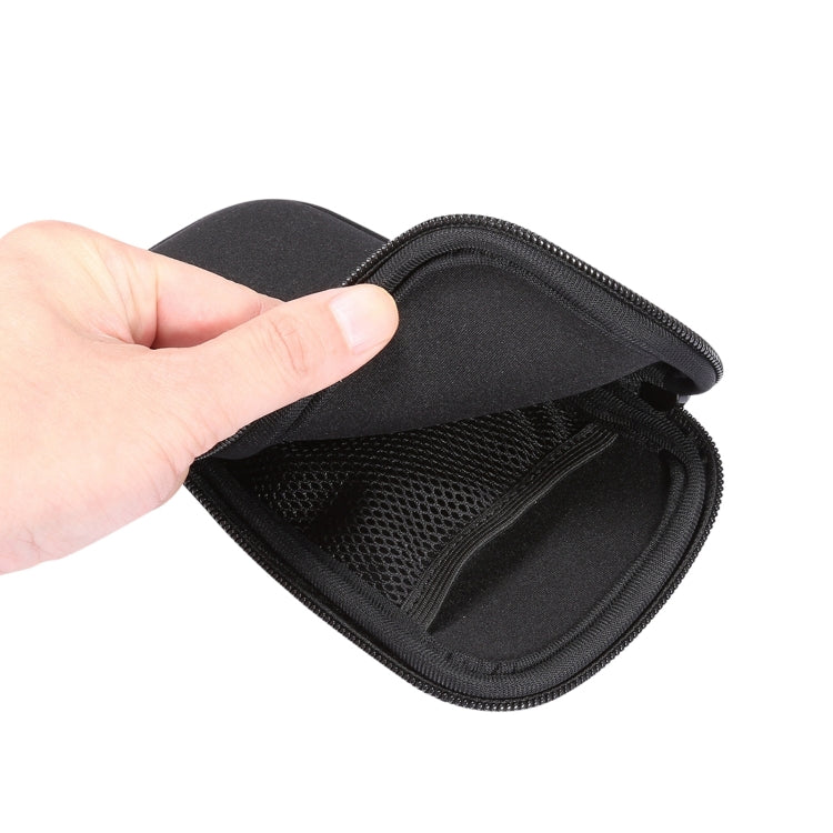 Universal Elasticity Zipper Protective Case Storage Bag with Lanyard For 6.7-6.9 inch Smart Phones(Black) - iPhone 12 Pro Max Cases by PMC TechLife | Online Shopping South Africa | PMC TechLife | Buy Now Pay Later Mobicred