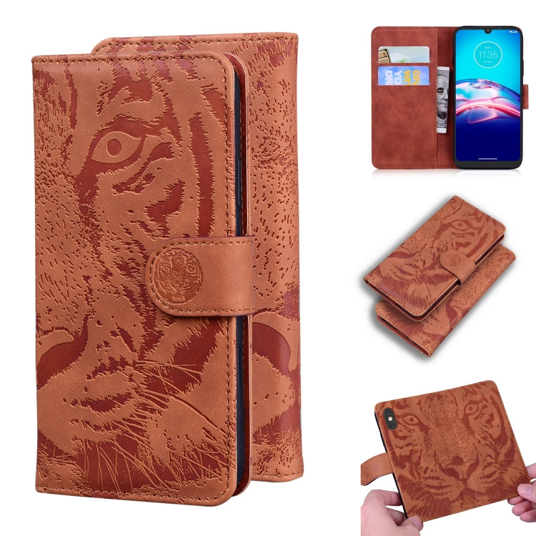 For Samsung Galaxy S20 FE / S20 FE 5G / S20 Lite Tiger Embossing Pattern Horizontal Flip Leather Case with Holder & Card Slots & Wallet(Brown) - Galaxy S20 FE Cases by NILLKIN | Online Shopping South Africa | PMC TechLife | Buy Now Pay Later Mobicred