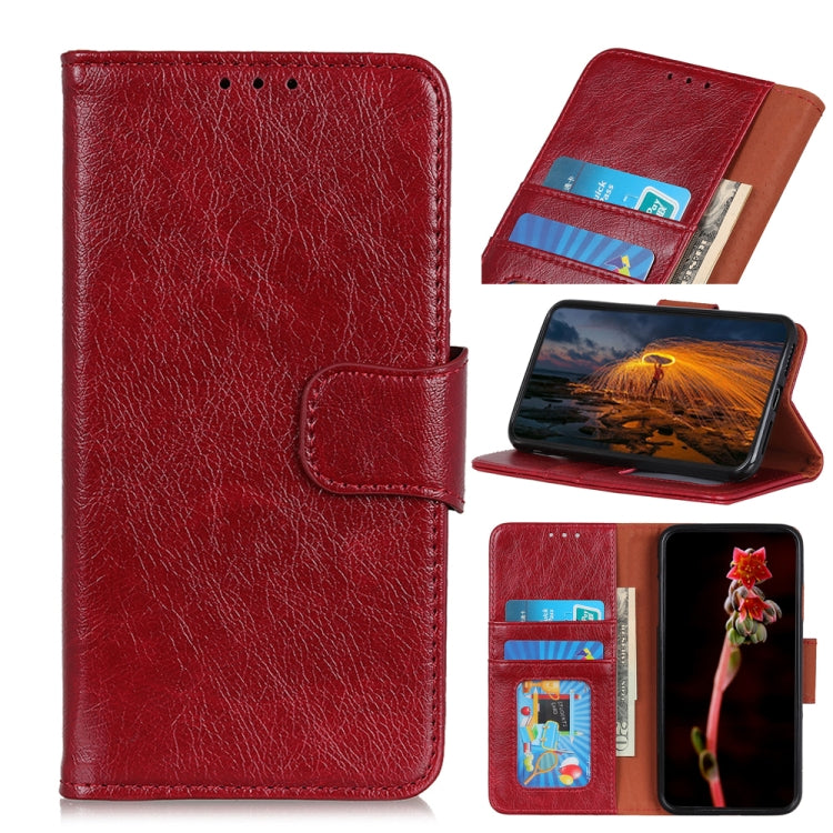 For Samsung Galaxy S30 Ultra / S21 Ultra Nappa Texture Horizontal Flip Leather Case with Holder & Card Slots & Wallet(Red) - Galaxy Phone Cases by PMC TechLife | Online Shopping South Africa | PMC TechLife | Buy Now Pay Later Mobicred