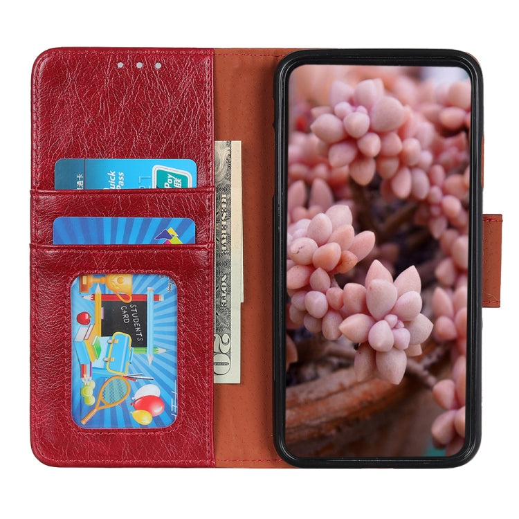 For Samsung Galaxy S30 Ultra / S21 Ultra Nappa Texture Horizontal Flip Leather Case with Holder & Card Slots & Wallet(Red) - Galaxy Phone Cases by PMC TechLife | Online Shopping South Africa | PMC TechLife | Buy Now Pay Later Mobicred