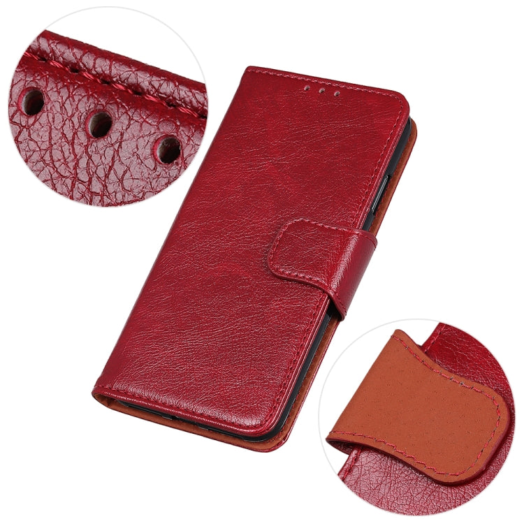For Samsung Galaxy S30 Ultra / S21 Ultra Nappa Texture Horizontal Flip Leather Case with Holder & Card Slots & Wallet(Red) - Galaxy Phone Cases by PMC TechLife | Online Shopping South Africa | PMC TechLife | Buy Now Pay Later Mobicred