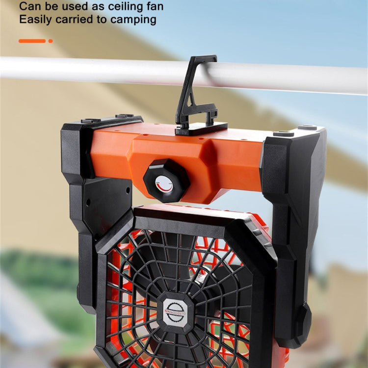 X3 Outdoor Portable Fan USB Charging Air Cooling Fan with LED Night Lamp (Green) - Electric Fans by PMC TechLife | Online Shopping South Africa | PMC TechLife | Buy Now Pay Later Mobicred