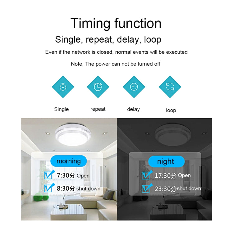 Sonoff  Touch 86mm 1 Gang Tempered Glass Panel Wall Switch Smart Home Light Touch Switch, Compatible with Alexa and Google Home, AC 90V-250V 400W 2A - Smart Socket by PMC TechLife | Online Shopping South Africa | PMC TechLife