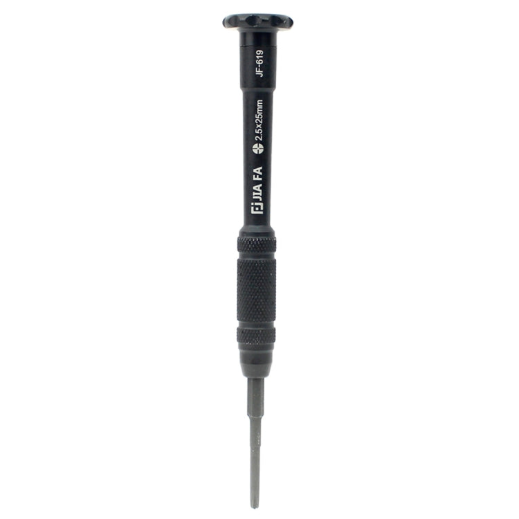 JIAFA JF-619-2.5 Hollow Cross Tip 2.5 x 30mm Repair Middle Bezel Screwdriver for iPhone(Black) - Screwdriver by PMC TechLife | Online Shopping South Africa | PMC TechLife