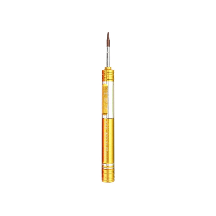 JF-iphone7 Tri-point 0.6 Part Screwdriver for iPhone 7 & 7 Plus & Apple Watch(Gold) - Screwdriver by JIAFA | Online Shopping South Africa | PMC TechLife