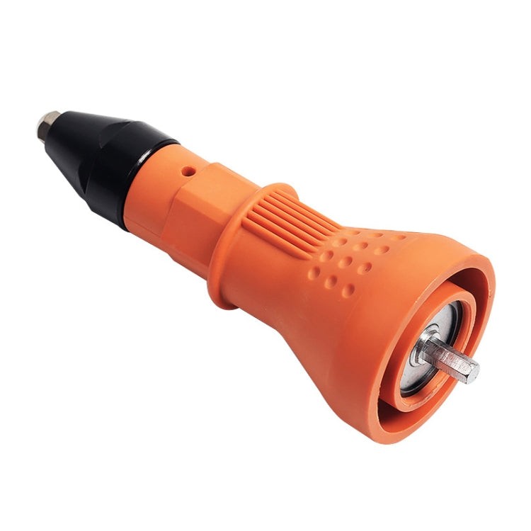 220V Electric Rivet Nut Gun Cordless Drill Riveting Adapter Tool (Orange) - Drill & Drill Bits by PMC TechLife | Online Shopping South Africa | PMC TechLife | Buy Now Pay Later Mobicred