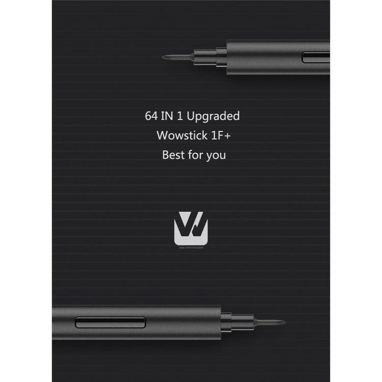 Xiaomi WOWSTICK 1F+ 69 in 1 Electric Screwdriver Cordless Lithium-ion Charge LED Power Screwdriver - free shipping - PMC TechLife - Order now!