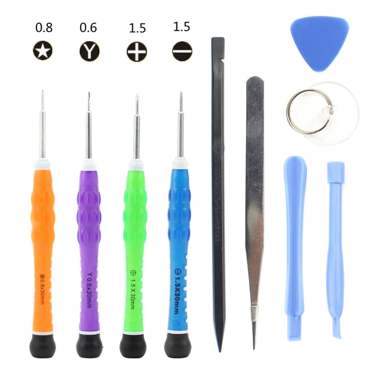 JIAFA JF-8109 10 in 1 Repair Tool Set for iPhone 7 & 7 Plus / Samsung - Tool Kits by JIAFA | Online Shopping South Africa | PMC TechLife