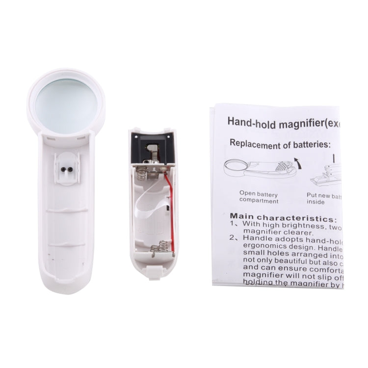 JAKEMY JM-Z19 Portable 8X Optical Magnifier with LED Light - Microscope Magnifier Series by JAKEMY | Online Shopping South Africa | PMC TechLife | Buy Now Pay Later Mobicred