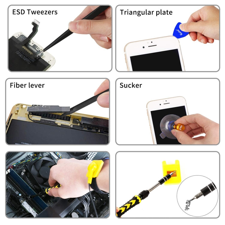 Kaisi 3801 38 in 1 Multifunctional Computer Phone Repair Tool Set - free shipping - PMC TechLife - Order now!