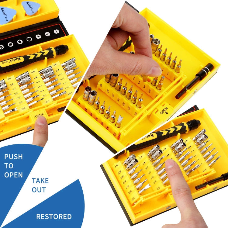 Kaisi 3801 38 in 1 Multifunctional Computer Phone Repair Tool Set - free shipping - PMC TechLife - Order now!