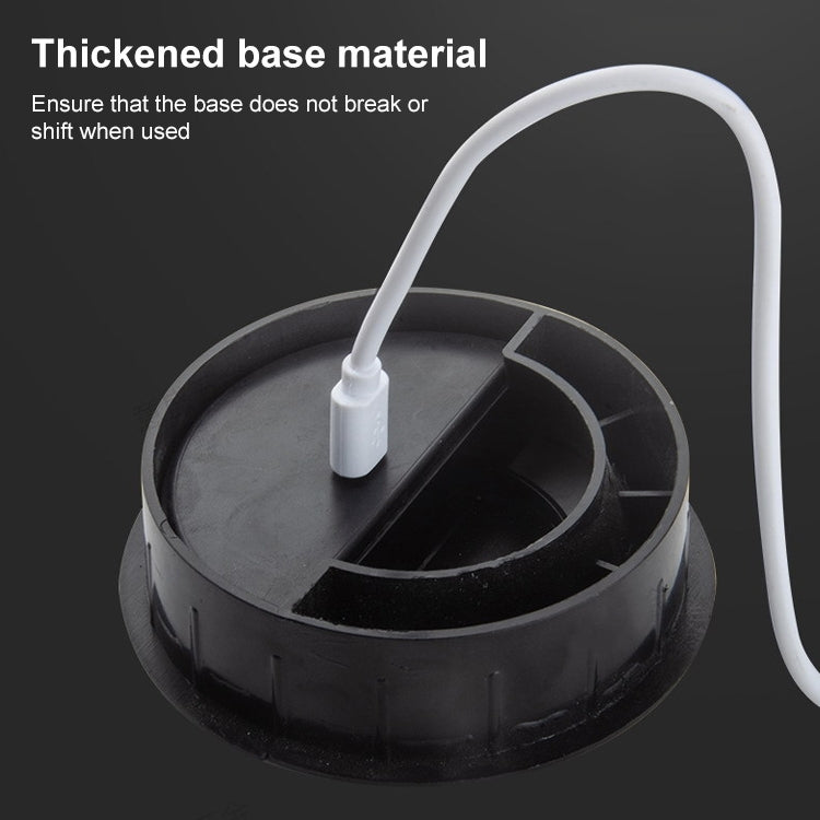 80mm Desktop Outlet USB Cable Wire Hole Cover Round Winder Holder - Cable Organizer by PMC TechLife | Online Shopping South Africa | PMC TechLife
