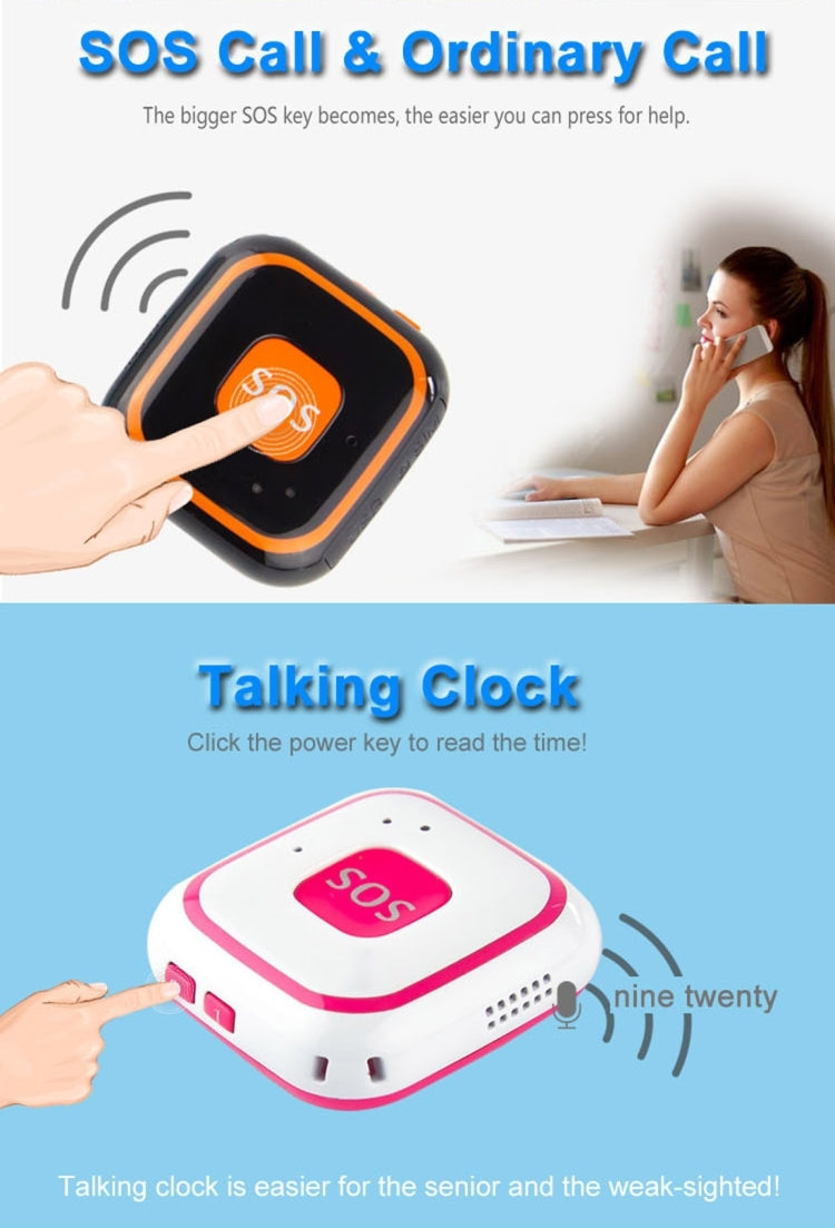 V28 Necklace Style GSM Mini LBS WiFi AGPS Tracker SOS Communicator(Black) - Personal Tracker by PMC TechLife | Online Shopping South Africa | PMC TechLife