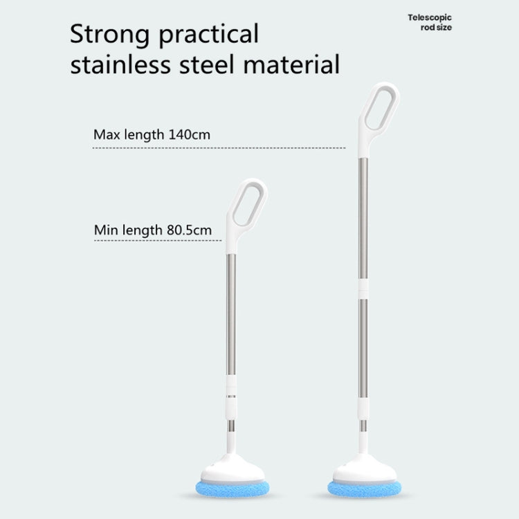 Wireless Electric Intelligent Telescopic Glass Wipe Window Cleaner (Blue) - free shipping - PMC TechLife - Order now!