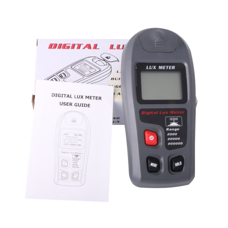 MT-30 LCD Portable Digital Light Lux Meter for Factory / School / House Various Occasion, Range: 0.1-200,000 Lux - free shipping - PMC TechLife - Order now!