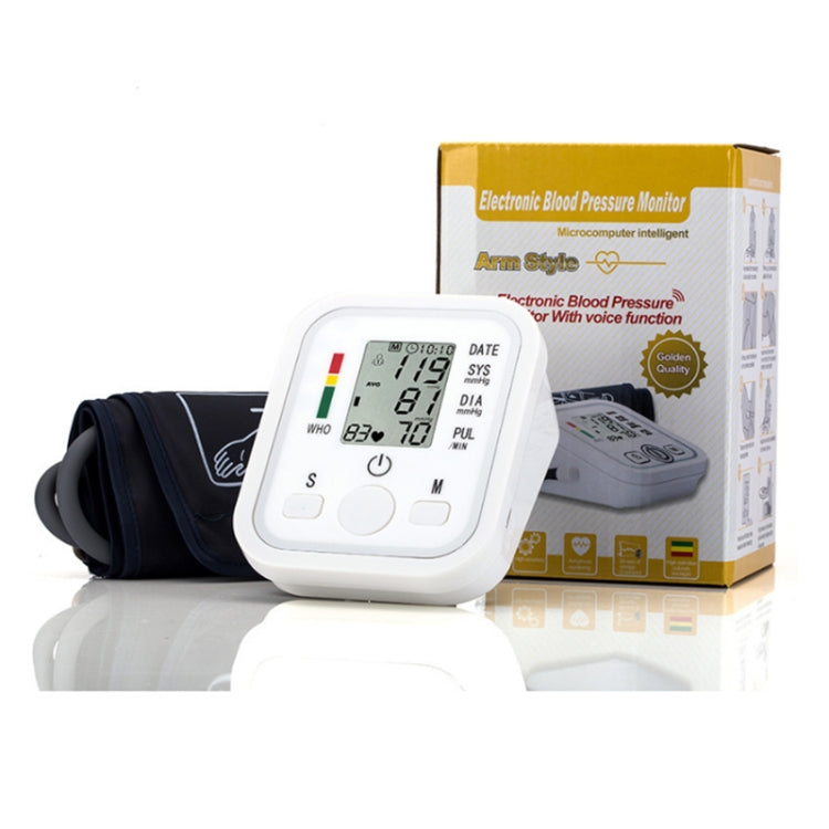 LCD Fully Automatic Upper Arm Style Blood Pressure Monitor - free shipping - PMC TechLife - Order now!