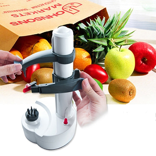 Multifunction Stainless Steel Electric Vegetables Fruit Apple Peeler Peeling Automatic Peeling Machine - Cutter & Peeler by PMC TechLife | Online Shopping South Africa | PMC TechLife | Buy Now Pay Later Mobicred