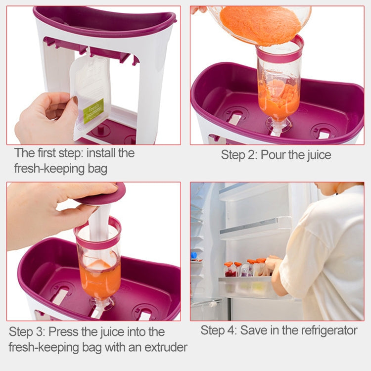 Multi-function Home Kitchen Manual Baby Food Storage Bag Dispenser Children Puree Squeezer - free shipping - PMC TechLife - Order now!