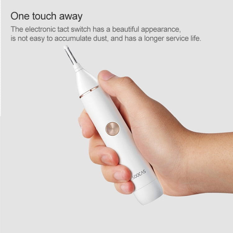 Original Xiaomi SOOCAS N1 Portable Waterproof Electric Nasal Hair Rrimmer - free shipping - PMC TechLife - Order now!