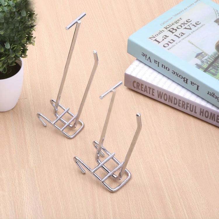 5pcs 5.8mm Supermarket Iron Grid Shelf Double Hook, Length: 20cm - free shipping - PMC TechLife - Order now!