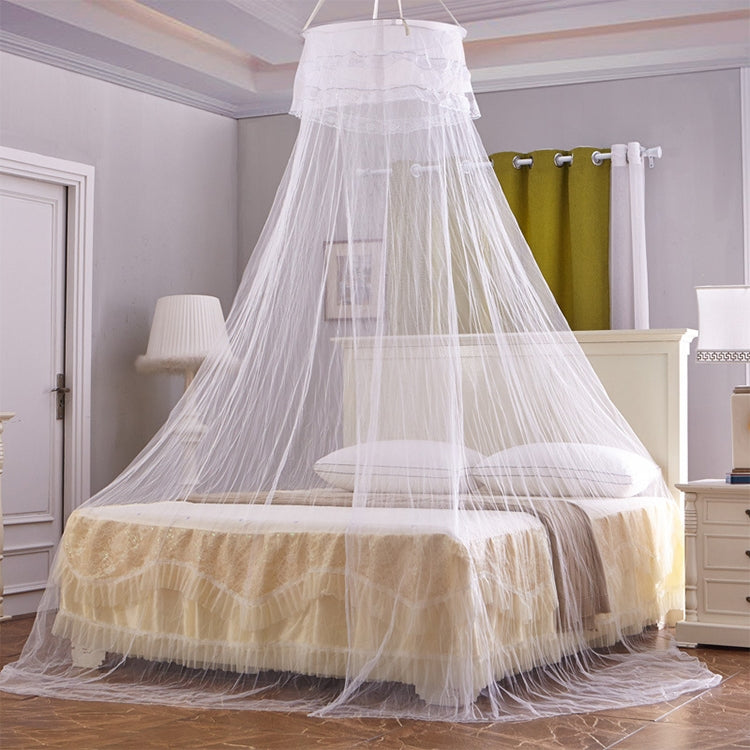 Household Circular Suspended Ceiling Mosquito Net Princess Tents(White) - Mosquito Nets by PMC TechLife | Online Shopping South Africa | PMC TechLife | Buy Now Pay Later Mobicred
