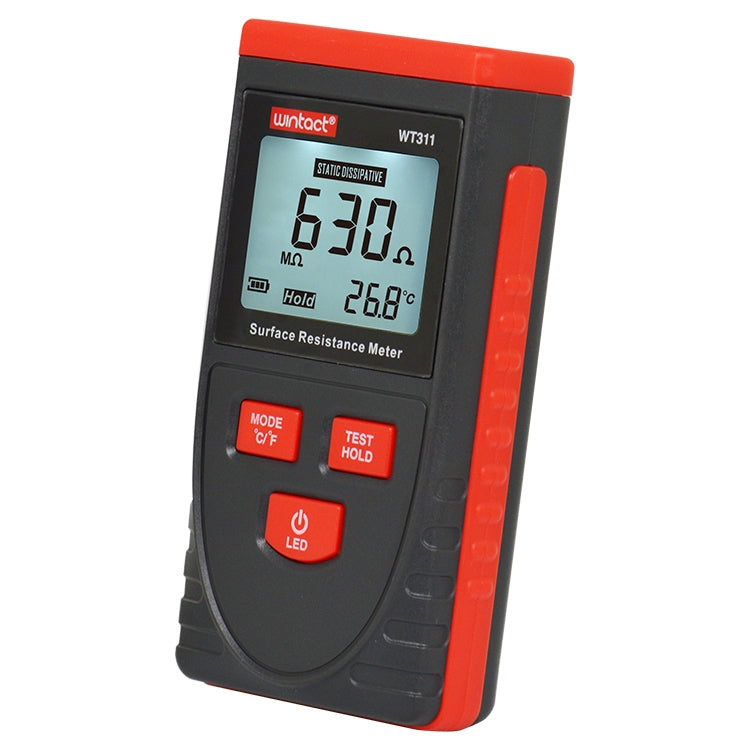 Wintact WT311 Surface Resistance Meter - Battery & Resistance Tester by Wintact | Online Shopping South Africa | PMC TechLife | Buy Now Pay Later Mobicred