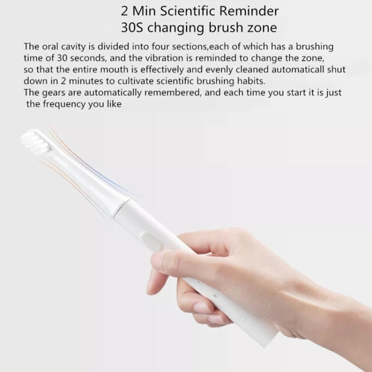 Original Xiaomi Mijia T100 Sonic Electric Toothbrush(White) - free shipping - PMC TechLife - Order now!