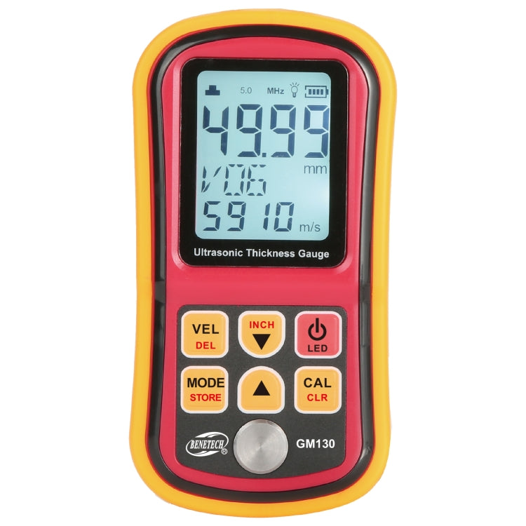 BENETECH GM130 Ultrasonic Thickness Meter Tester Gauge, Measure Range: 1.00~300.0mm - free shipping - PMC TechLife - Order now!