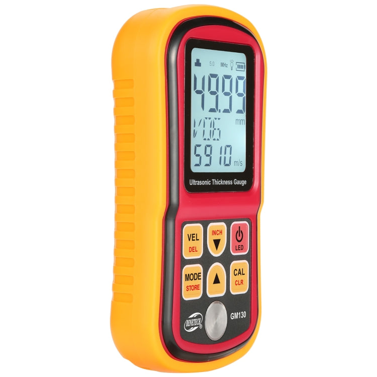 BENETECH GM130 Ultrasonic Thickness Meter Tester Gauge, Measure Range: 1.00~300.0mm - free shipping - PMC TechLife - Order now!