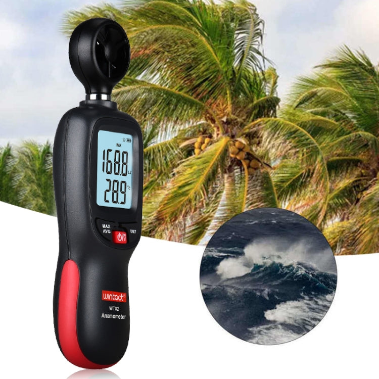 Wintact WT82B Bluetooth Wind Anemometer Data Logger Air Velocity Meter - Tachometers & Anemometer by Wintact | Online Shopping South Africa | PMC TechLife | Buy Now Pay Later Mobicred