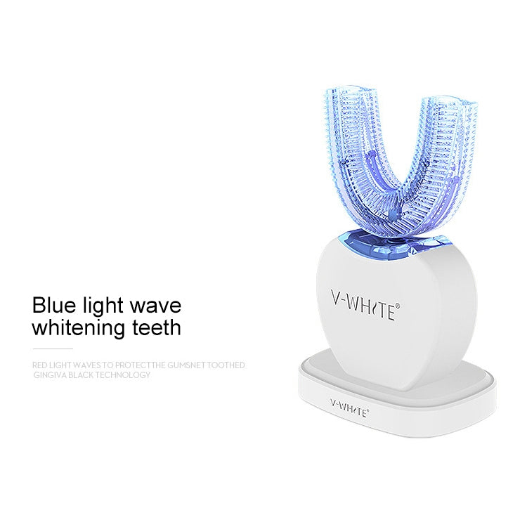Vwhite 3 Cleaning Modes Silicone Electric Automatic Beauty Tooth Instrument(Blue) - Teeth Whitening by PMC TechLife | Online Shopping South Africa | PMC TechLife