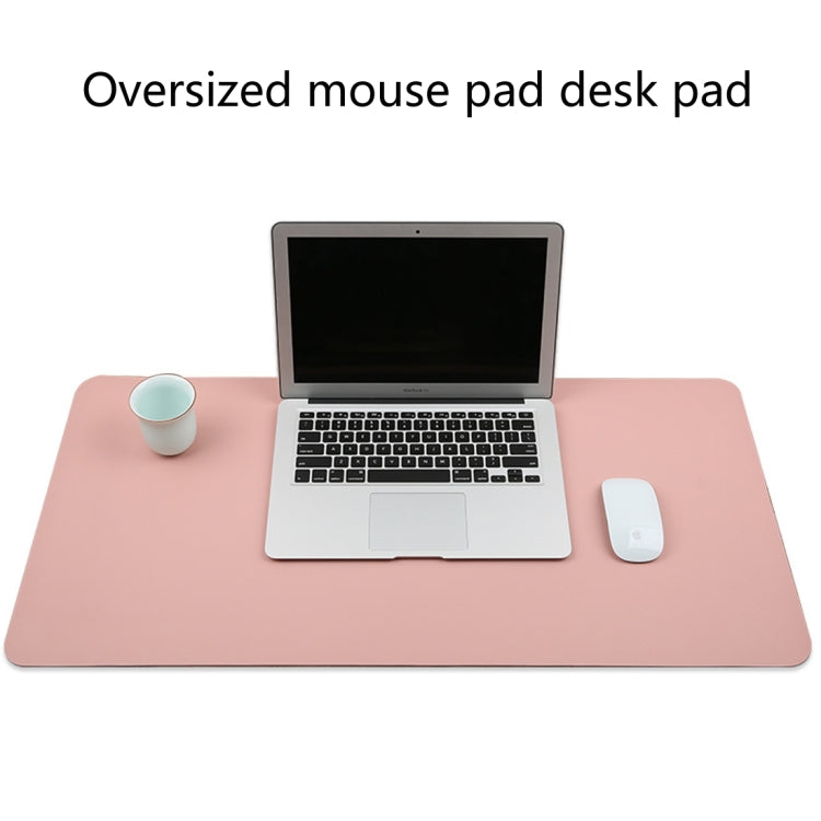 Multifunction Business PU Leather Mouse Pad Keyboard Pad Table Mat Computer Desk Mat, Size: 60 x 30cm(Black) - free shipping - PMC TechLife - Order now!