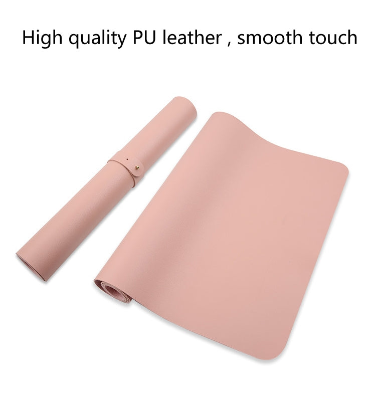 Multifunction Business PU Leather Mouse Pad Keyboard Pad Table Mat Computer Desk Mat, Size: 60 x 30cm(Black) - free shipping - PMC TechLife - Order now!