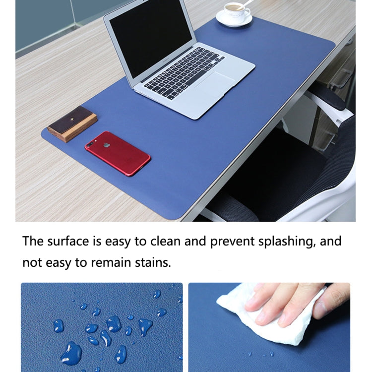 Multifunction Business PU Leather Mouse Pad Keyboard Pad Table Mat Computer Desk Mat, Size: 60 x 30cm(Black) - free shipping - PMC TechLife - Order now!