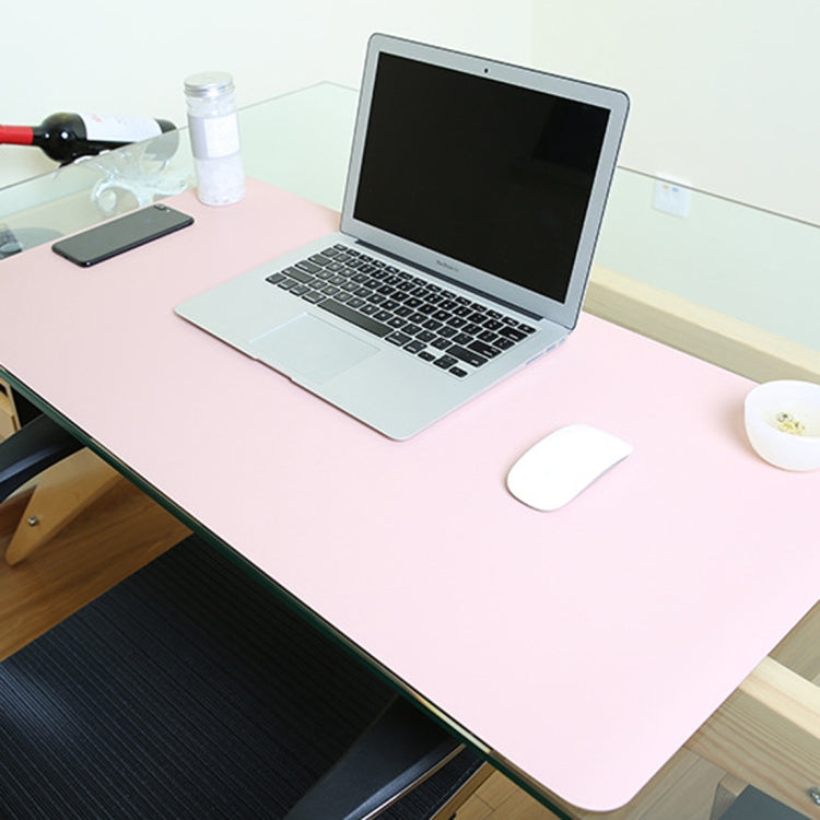 Multifunction Business PU Leather Mouse Pad Keyboard Pad Table Mat Computer Desk Mat, Size: 90 x 45cm(Pink) - Desk Pads by PMC TechLife | Online Shopping South Africa | PMC TechLife | Buy Now Pay Later Mobicred