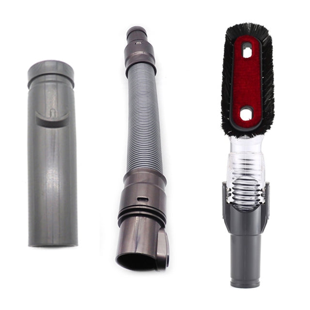 XD997 3 in 1 Handheld Tool Bendable Anti-static Suction Head Kits D920 D928 D907 for Dyson V6 / DC Series Vacuum Cleaner - free shipping - PMC TechLife - Order now!