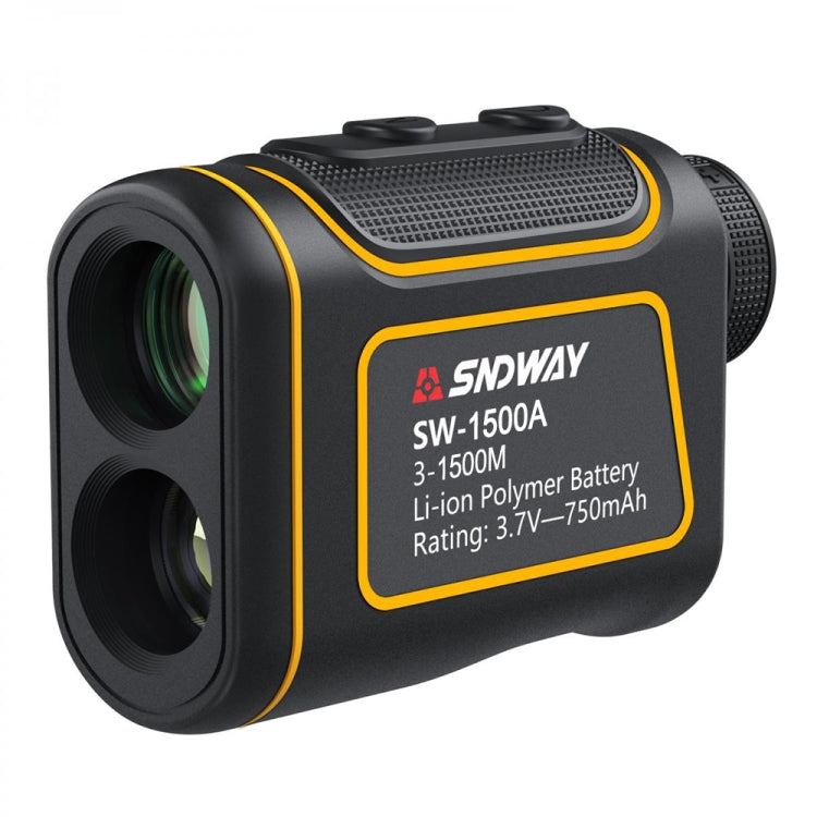 SNDWAY SW1500A Handheld Outdoor Waterproof Telescope Range Finder Distance Measurer, 1500m - free shipping - PMC TechLife - Order now!