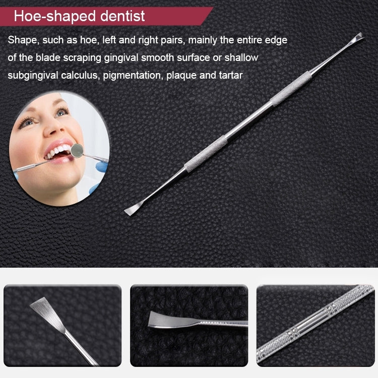 4 in 1 Dental Tool Set (Stainless Steel Probe + Hoe-shaped Dentist + Dental Tweezers + Mouth Mirror) - free shipping - PMC TechLife - Order now!