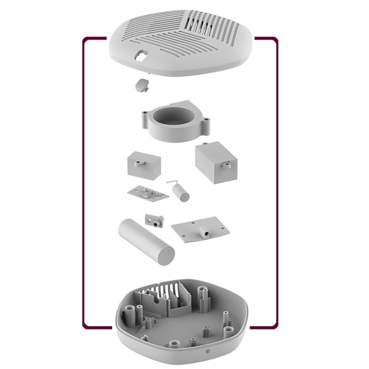 Nobico XD05A Portable Air Purifier Household Ozone Disinfection Machine(White) - free shipping - PMC TechLife - Order now!