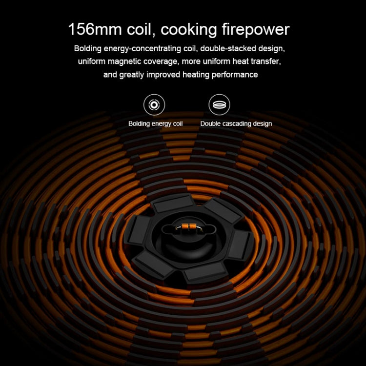 Original Xiaomi Mijia 2100W 9 Grades Youth Edition Smart Induction Cooker(Black White) - free shipping - PMC TechLife - Order now!