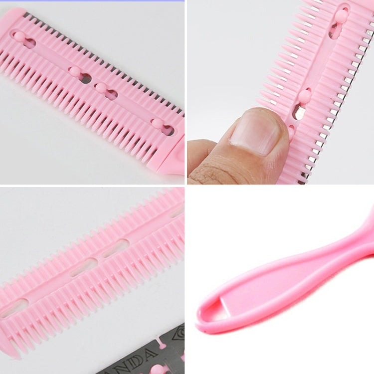 3pcs Hair Tools Double-sided Knife Hair Comb Hair Bangs Trimmer Thinning Device Hair Clipper,  Random Color Delivery - free shipping - PMC TechLife - Order now!
