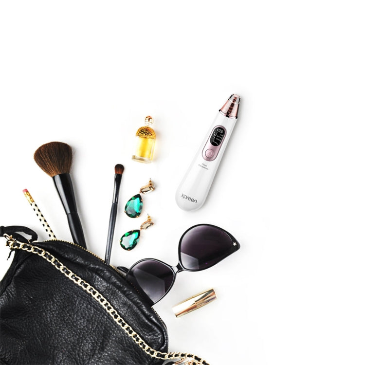 Xpreen Rechargeable Pore Cleanser Home Facial Beauty Device with LED Screen & 4 Probes - free shipping - PMC TechLife - Order now!