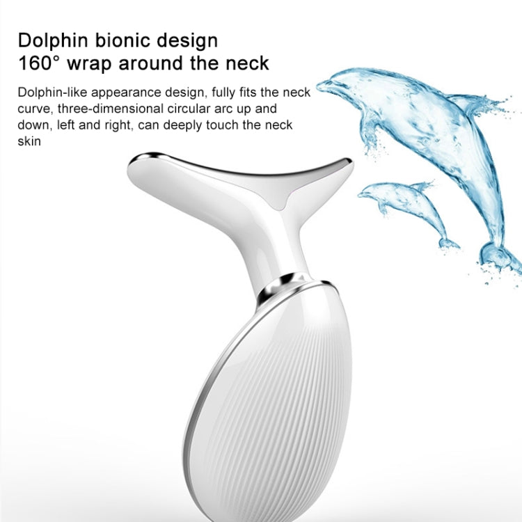 LED Color Light Wrinkle Neck Beauty Instrument (White) - Beauty Instrument by PMC TechLife | Online Shopping South Africa | PMC TechLife | Buy Now Pay Later Mobicred