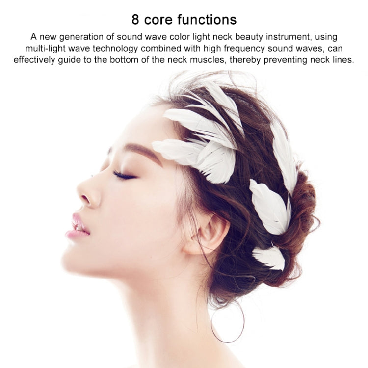 LED Color Light Wrinkle Neck Beauty Instrument (White) - Beauty Instrument by PMC TechLife | Online Shopping South Africa | PMC TechLife | Buy Now Pay Later Mobicred