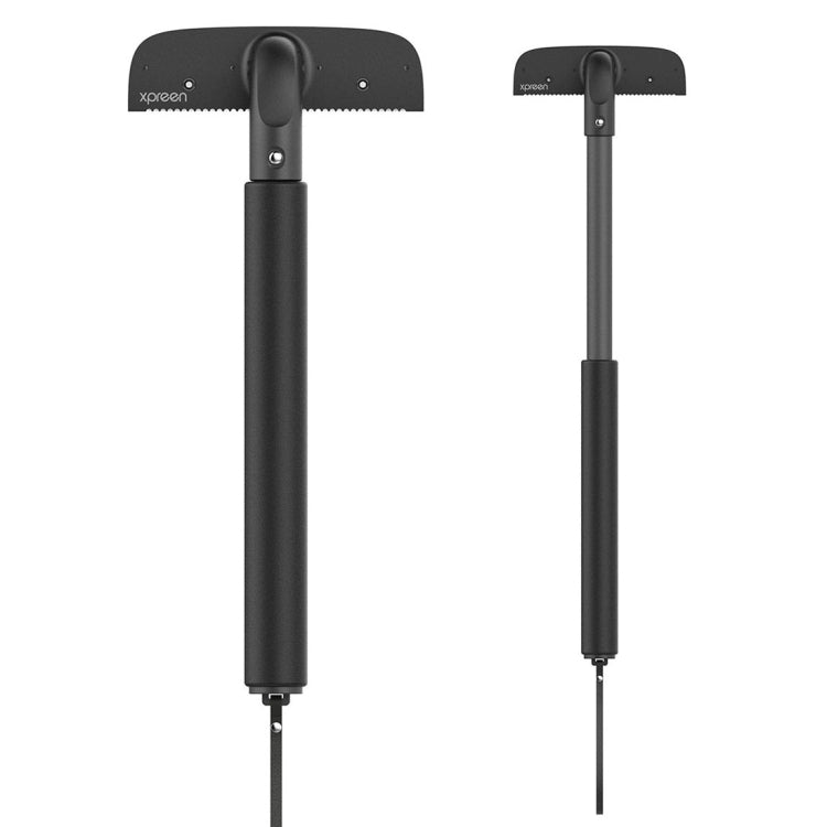 XPREEN XPRE034 Stretchable Handle Stainless Steel Blade Back Shaver Adjustable Back Razor with Lanyard for Men(Black) - Hair Removal by Xpreen | Online Shopping South Africa | PMC TechLife | Buy Now Pay Later Mobicred